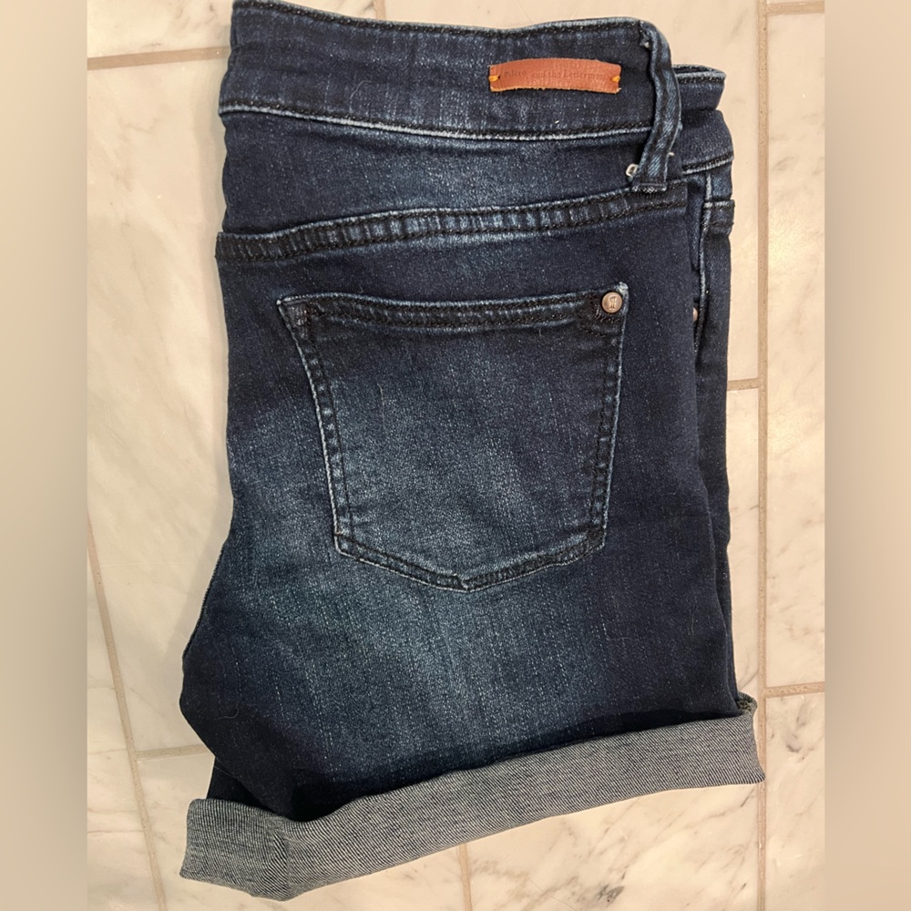 Women’s Dark Blue Denim Shorts